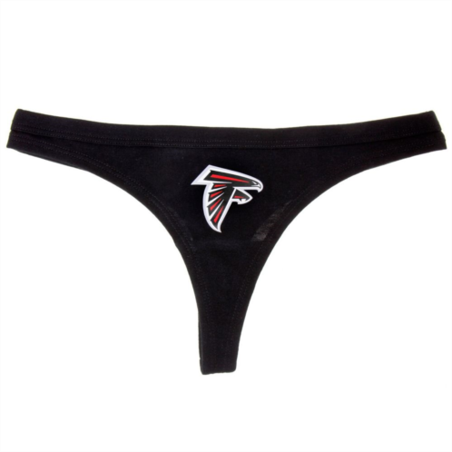 Unbranded Womens Concepts Sport Black Atlanta Falcons Solid Logo Thong