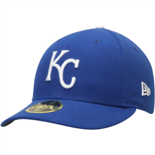 Mens New Era Royal Kansas City Royals Game Authentic Collection On-Field Low Profile 59FIFTY Fitted Hat