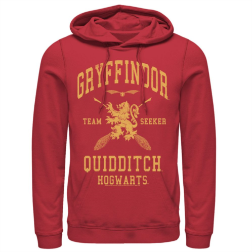 Mens Harry Potter Gryffindor Quidditch Team Seeker Hoodie