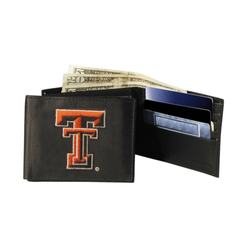 Kohls Texas Tech University Red Raiders Bifold Leather Wallet