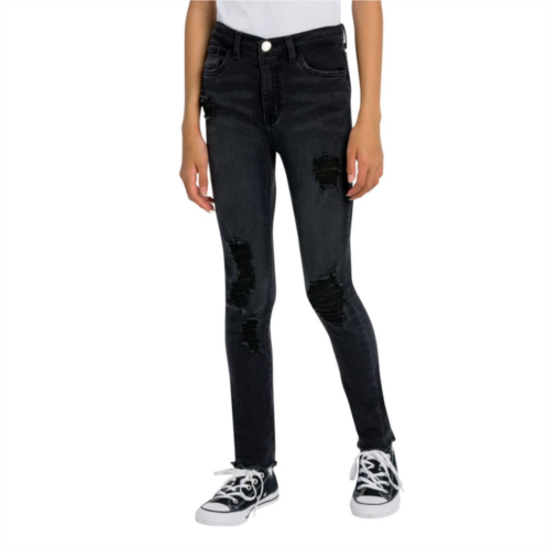 Girls 7-16 Levis 720 High Rise Distressed Super Skinny Stretch Jeans