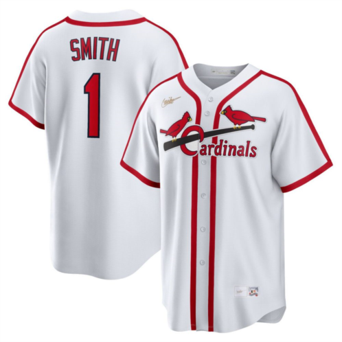 Nitro USA Mens Nike Ozzie Smith White St. Louis Cardinals Home Cooperstown Collection Player Jersey