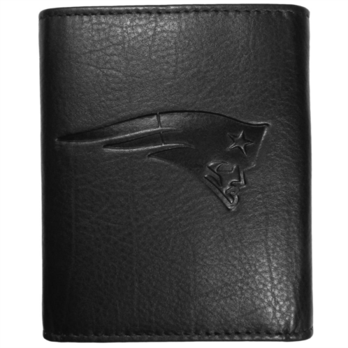 Unbranded Mens New England Patriots Embossed Leather Tri-Fold Wallet