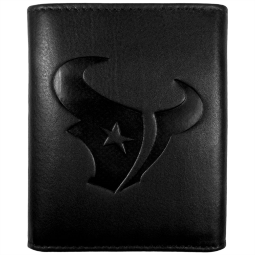 Unbranded Mens Houston Texans Embossed Leather Tri-Fold Wallet