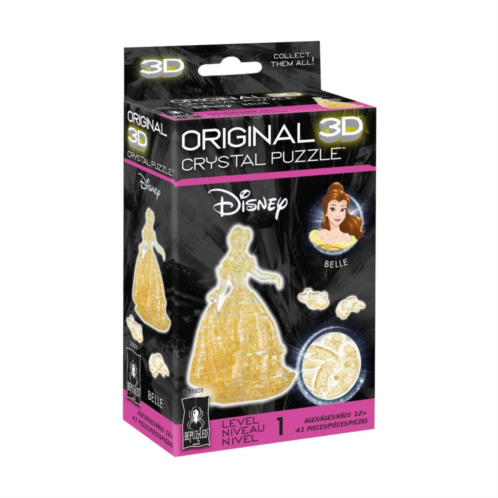 University Games 3D Crystal Puzzle - Disneys Beauty & the Beast Belle 41-Pieces