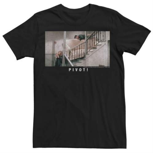 Licensed Character Mens Friends Ross And Rachel Couch Photo Tee