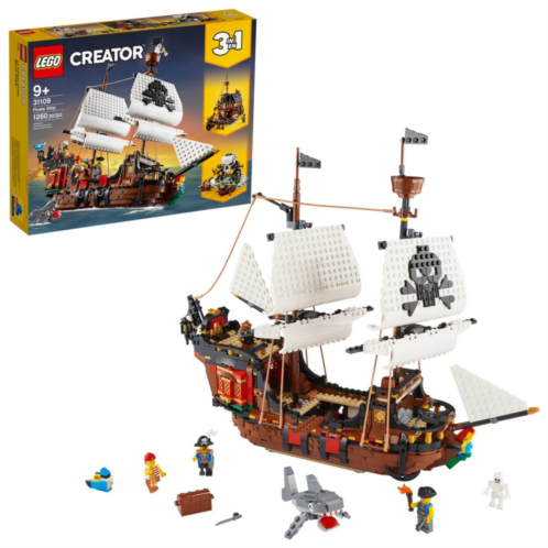 LEGO Creator 3-in-1 Pirate Ship 31109 LEGO Set (1,260 Pieces)