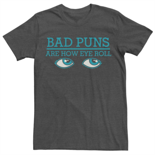 Licensed Character Mens Fifth Sun Bad Puns Text Tee