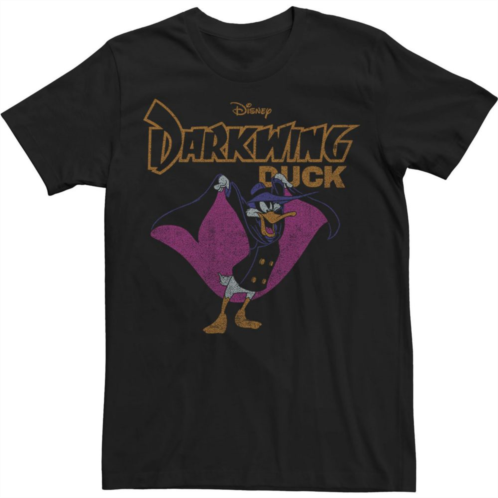 Licensed Character Mens Darkwing Duck The Dark Duck Poster Tee