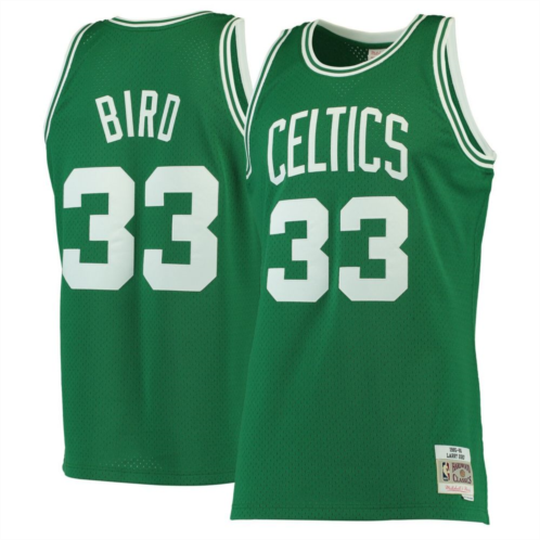 Unbranded Mens Mitchell & Ness Larry Bird Kelly Green Boston Celtics Hardwood Classics Swingman Jersey