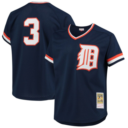 Unbranded Men s Mitchell & Ness Alan Trammell Navy Detroit Tigers 1984 Authentic Cooperstown Collection Mesh Batting Practice Jersey