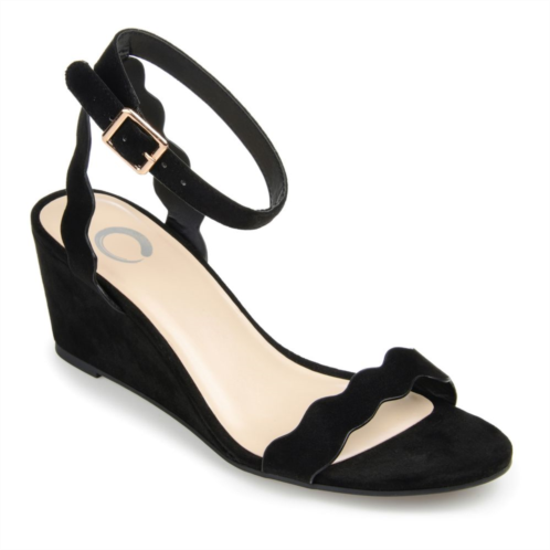 Journee Collection Loucia Womens Wedge Sandals