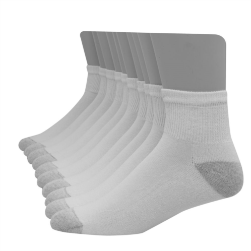 Mens Hanes Ultimate 12-pack Soft & Durable Ankle Socks