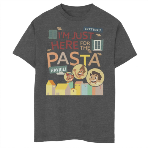 Disney / Pixar Luca Boys 8-20 Im Just Here For The Pasta Graphic Tee