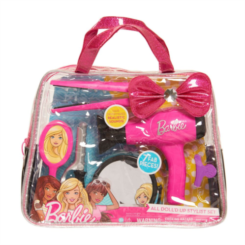 Barbie All Dolld Up Stylist Tote Pretend Playset