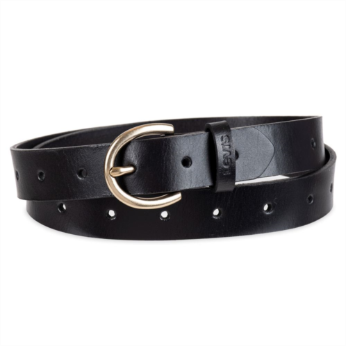 Womens & Plus Levis Perforated Casual Leather Belt