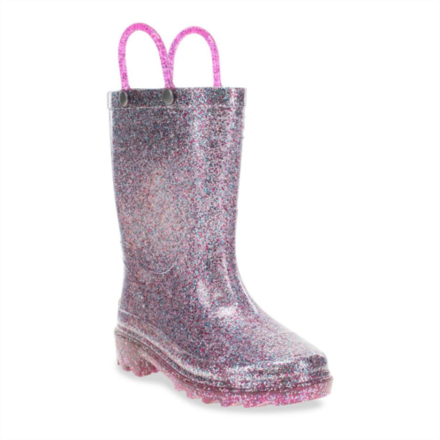 Western Chief Glitter Girls Light-Up Rain Boots