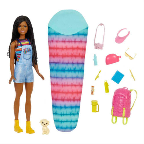 Barbie Doll and Accessories, It Takes Two “Brooklyn” Camping Doll and 10+ Pieces