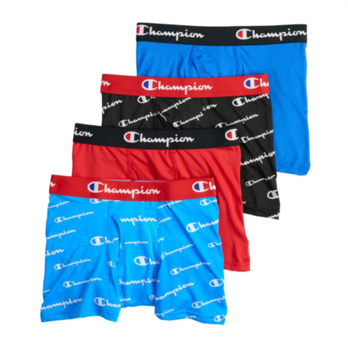 Boys 6-20 Champion 4-Pack Everyday Active Boxer Briefs