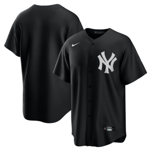 Nitro USA Mens Nike Black/White New York Yankees Official Replica Jersey