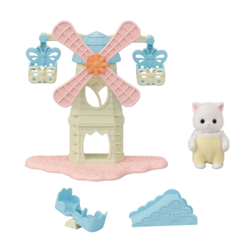 Calico Critters Baby Windmill Park Dollhouse Playset with Figure