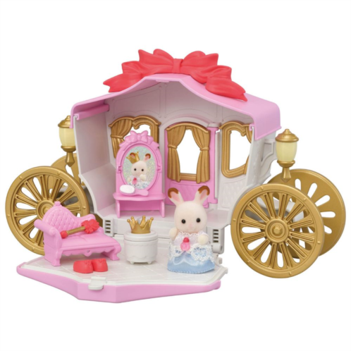 Calico Critters Royal Carriage Set Dollhouse Playset with Vehicle and Accessories