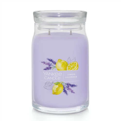Yankee Candle Lemon Lavender 20-oz. Signature Large Candle Jar