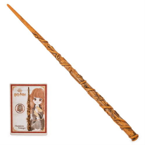 Spin Master Wizarding World Harry Potter 12-inch Spellbinding Hermione Granger Wand with Collectible Spell Card