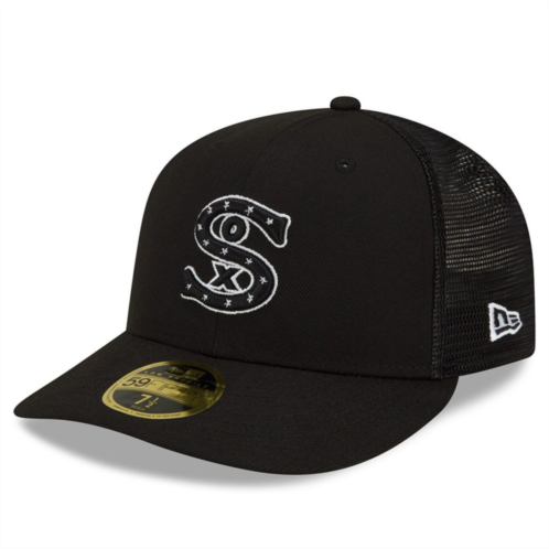 Mens New Era Black Chicago White Sox 2022 Batting Practice Team Low Profile 59FIFTY Fitted Hat