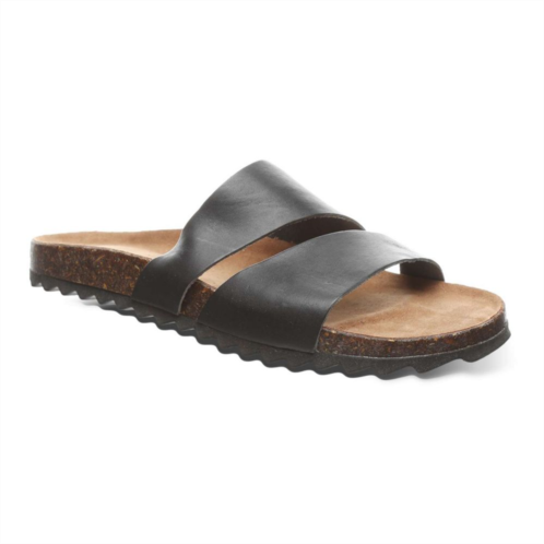 Bearpaw Mia Womens Leather Slide Sandals