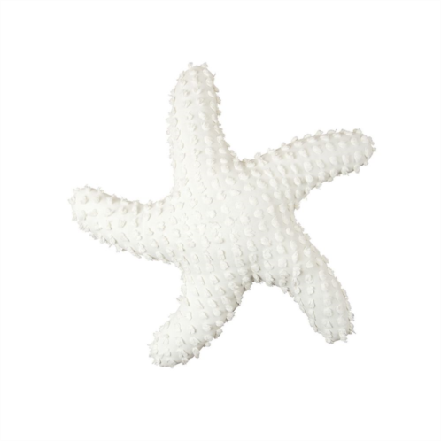 C&F Home White Starfish Shaped Throw Pillow
