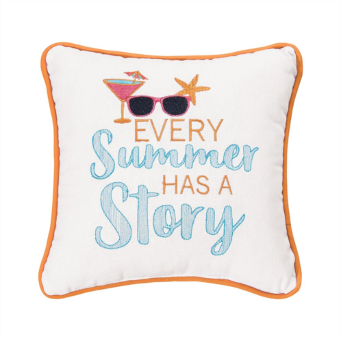C&F Home Every Summer Has A Story Saying Throw Pillow