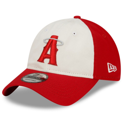Mens New Era Red Los Angeles Angels 2022 City Connect 9TWENTY Adjustable Hat