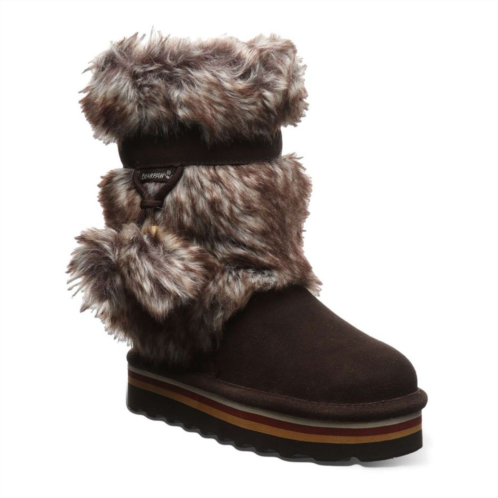 Bearpaw Retro Tama Girls Faux Fur Winter Boots