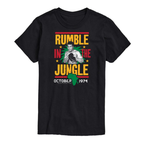 License Big & Tall Muhammad Ali Rumble In The Jungle Tee