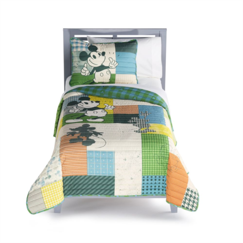 Disney / The Big One Disneys Mickey Quilt Set with Shams by The Big One