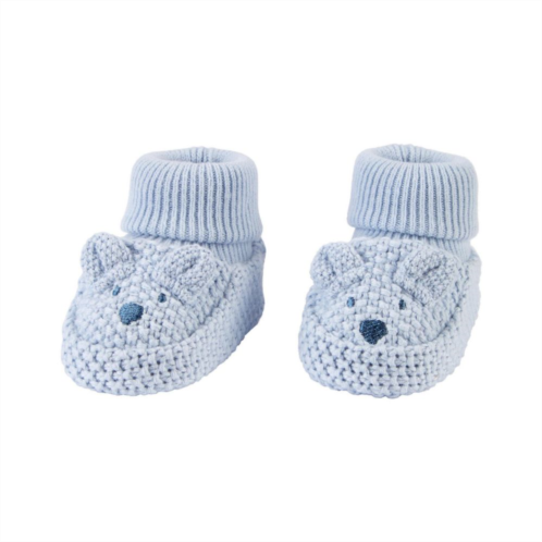 Baby Boy Carters Bear Crochet Booties