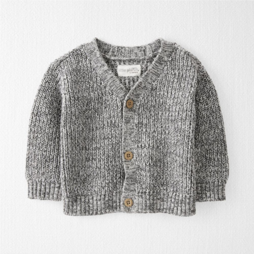 Baby Little Planet by Carters Ribbed V-Neck Cardigan