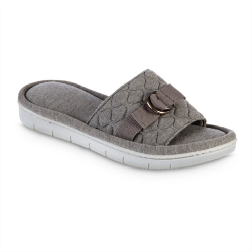 isotoner Comfort Quilted Womens Slide Slippers