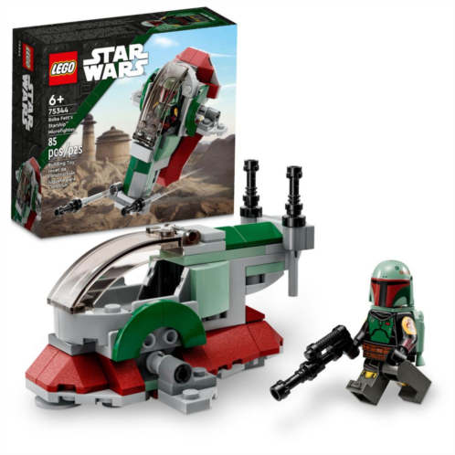 LEGO Star Wars Boba Fetts Starship Microfighter 75344 Building Toy Set