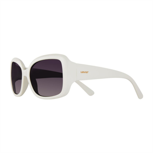 Womens Levis 56mm Fashion Large Oval Sunglasses