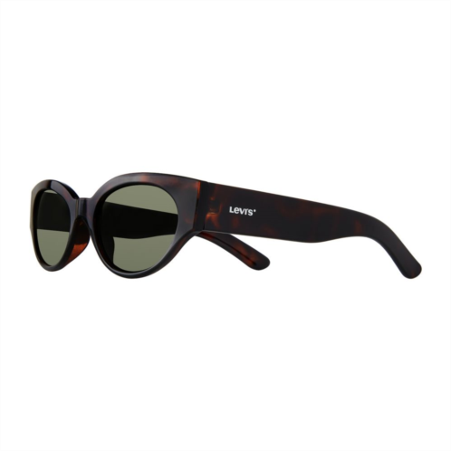 Womens Levis 53mm Fashion Oval Cat Eye Sunglasses
