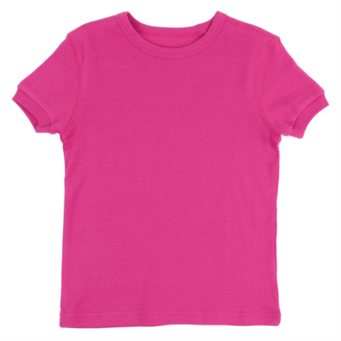 Leveret Kids Short Sleeve T-Shirt Classic Solid Color