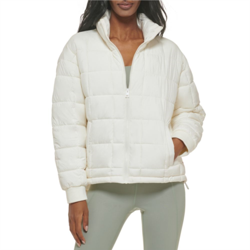 Womens Levis Box Quilted Puffer Coat