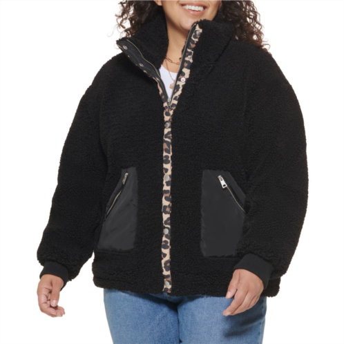 Plus Size Levis Cozy Teddy Sherpa Jacket