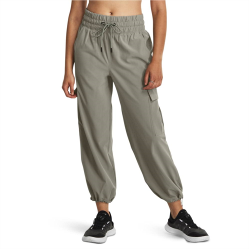 Womens Under Armour High Waisted Woven Pants