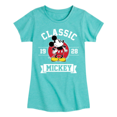 Disneys Mickey Mouse Classic 1928 Girls 7-16 Graphic Tee