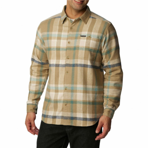 Mens Columbia Pitchstone Heavyweight Flannel Shirt