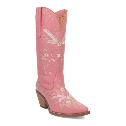 Dingo Full Bloom Womens Leather Western Boots
