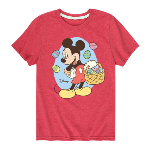 Disneys Mickey Mouse Boys 8-20 Easter Basket Graphic Tee